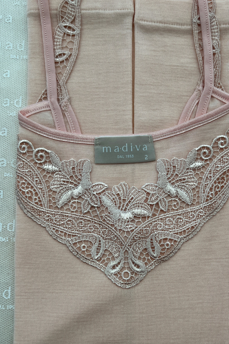 Olga Camisole - Tubolar Wool Silk