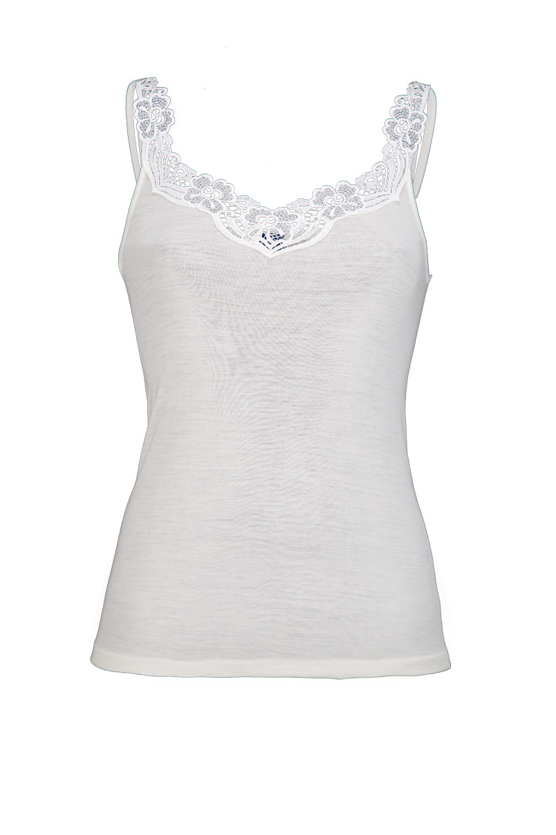 Olga Camisole - Tubolar Wool Silk