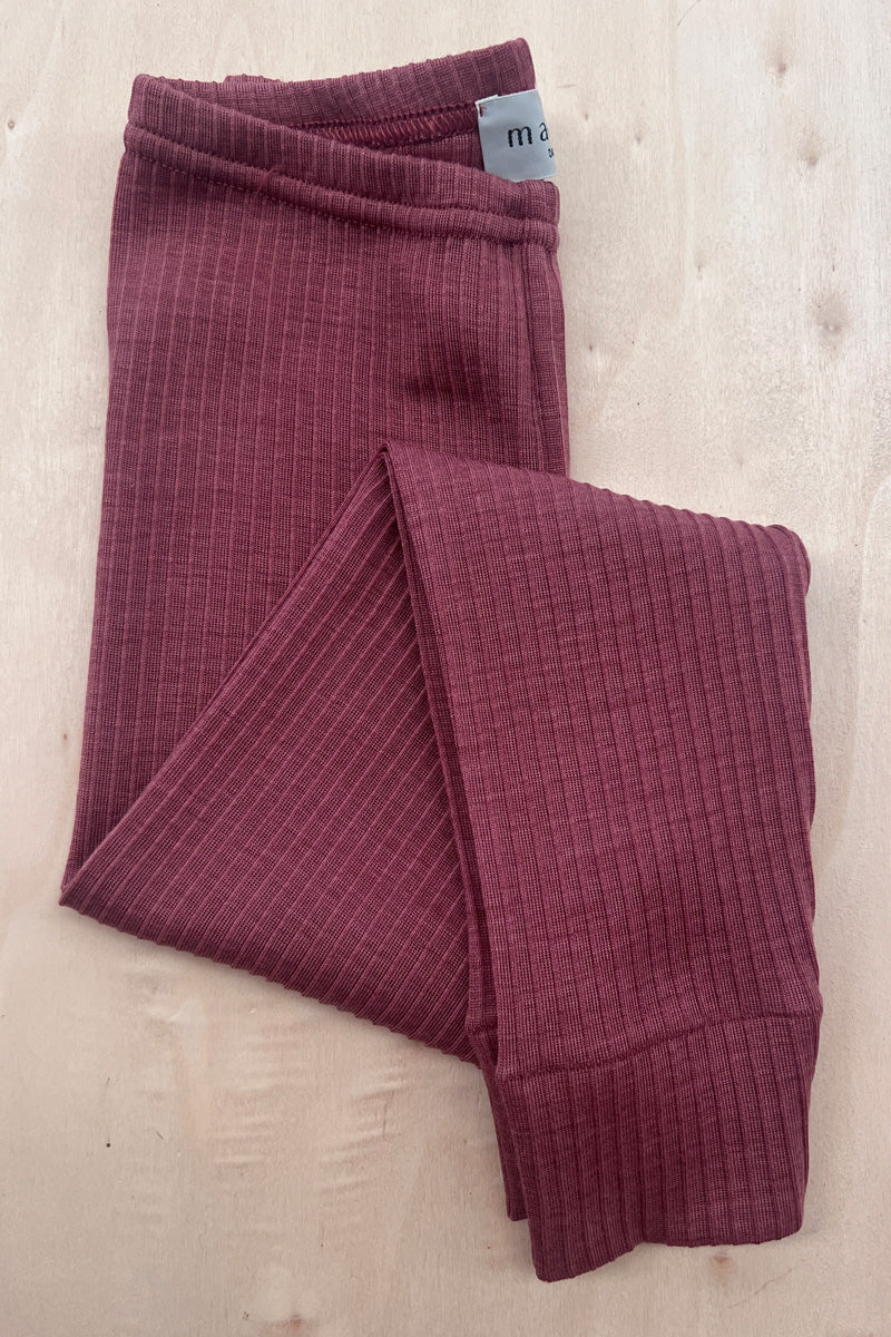 Olly children's leggings in silk wool - Soft and versatile