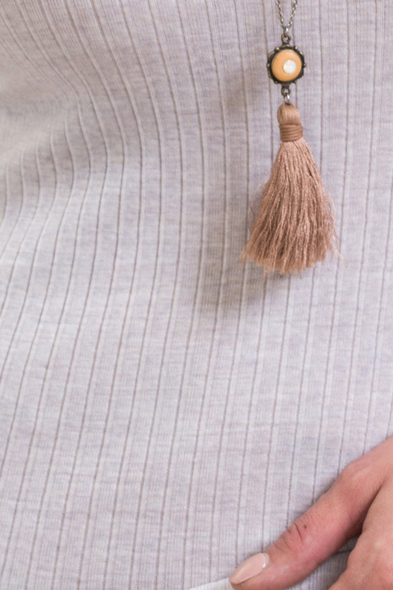 Maglietta intima da donna Ilenia in lana seta - Mezza manica plissé e pizzetto elastico