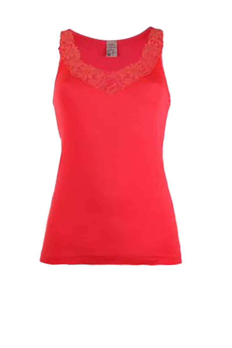 Lulù Sleeveless -100% Filoscozia® Cotton with macramé