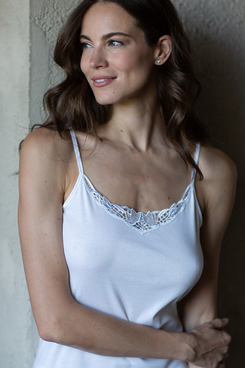 Tris 802 Camisole- 100% Filoscozia® Cotton