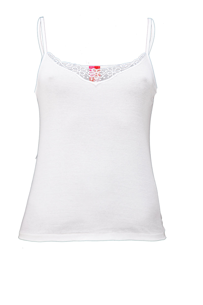 Tris 802 Camisole- 100% Filoscozia® Cotton