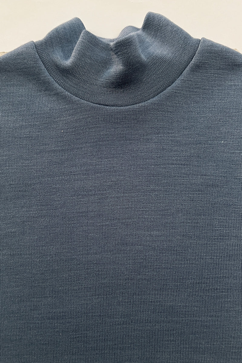 Children's turtleneck sweater Trottola in wool and silk - Gentle on the skin