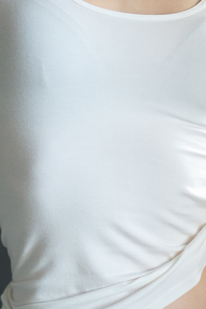 Venere Long Sleeve Roundneck - Bi-elastic micromodal
