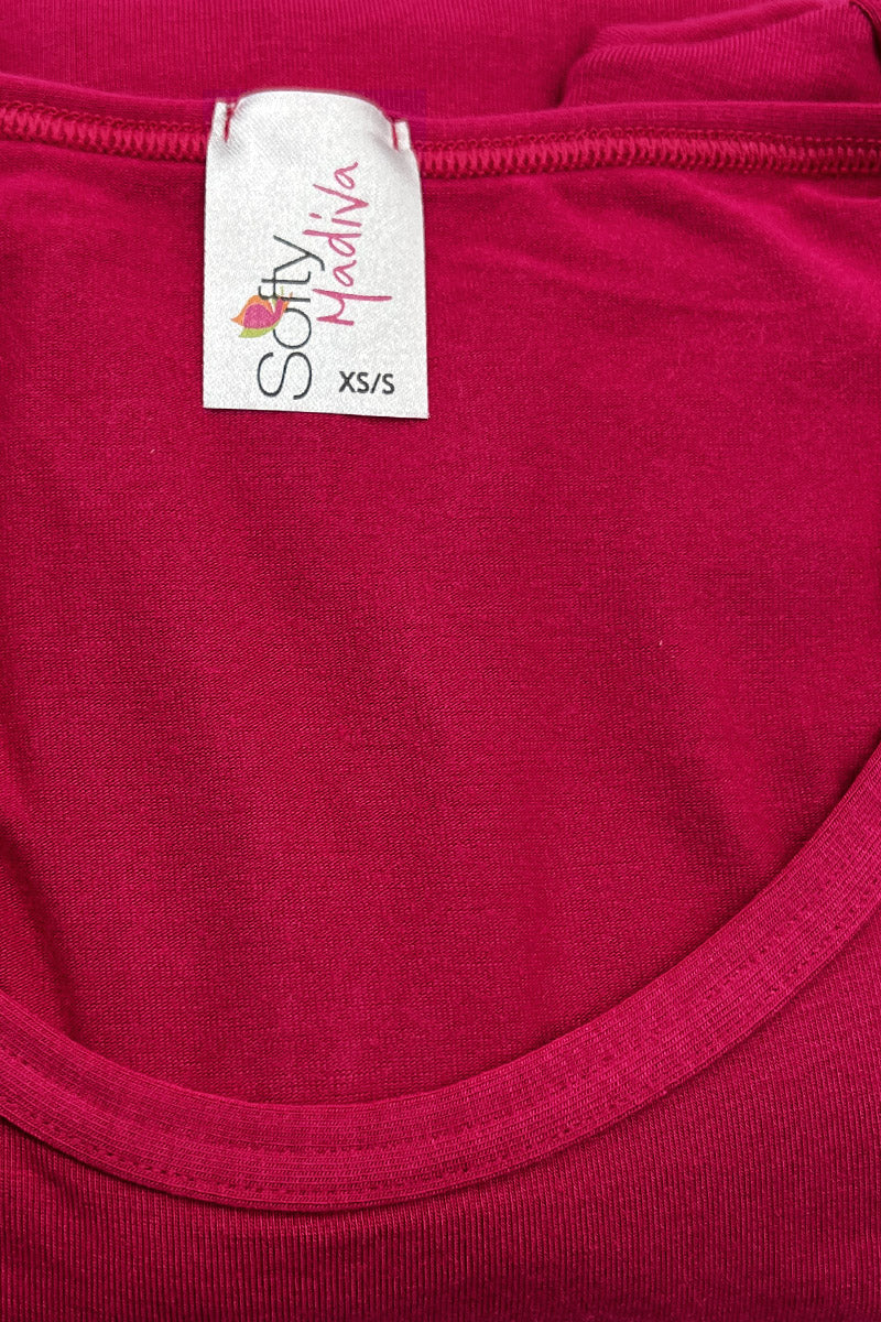 Venere Short Sleeve Roundneck - Bi-elastic micromodal