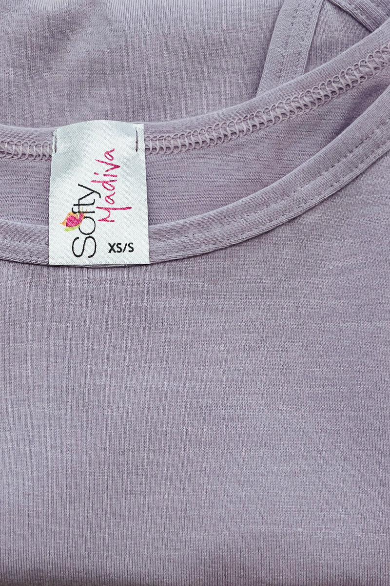 Venere Short Sleeve Turtleneck - Bi-elastic Micromodal