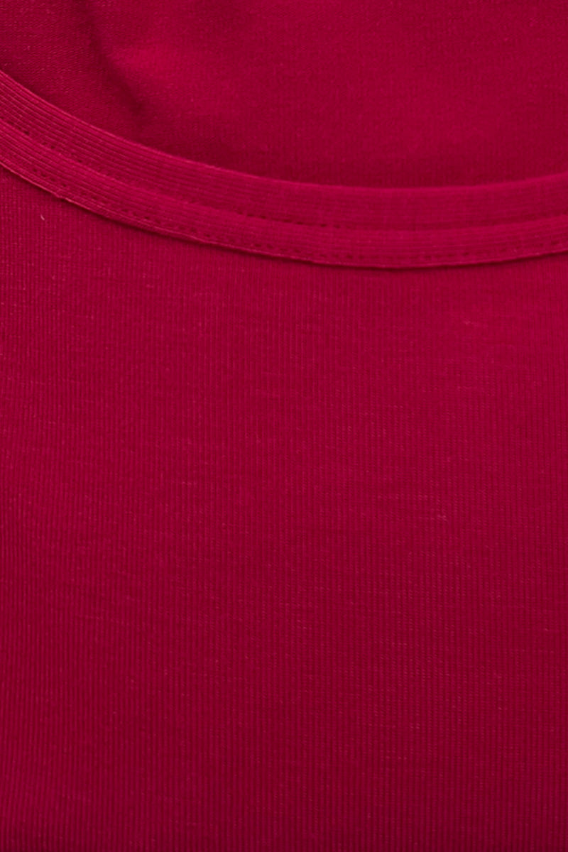 Maglia da donna Venere in Micromodal e Lycra - Manica lunga con collo a t-shirt