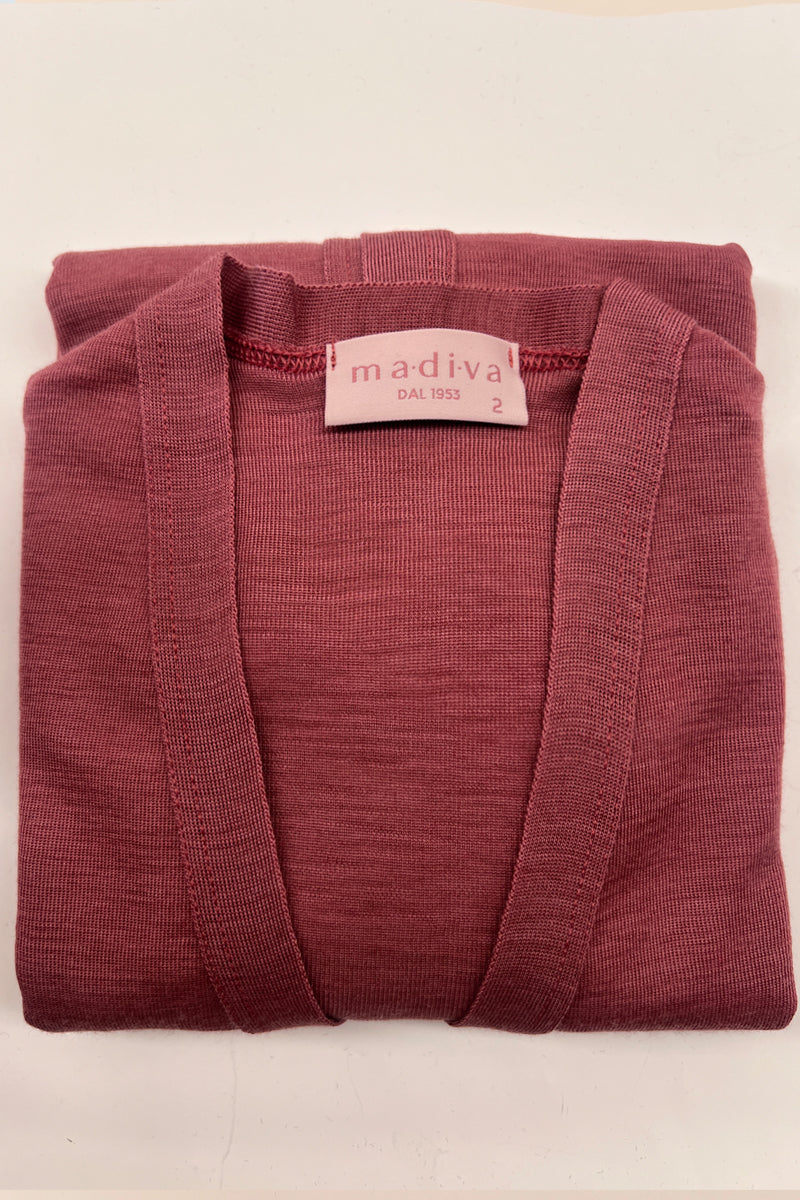 Women's cardigan Zoe in silk wool - Softness, warmth, and excellent fit