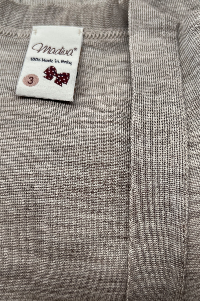 Cardigan da donna Zoe in lana seta - Morbidezza, calore e ottima vestibilità