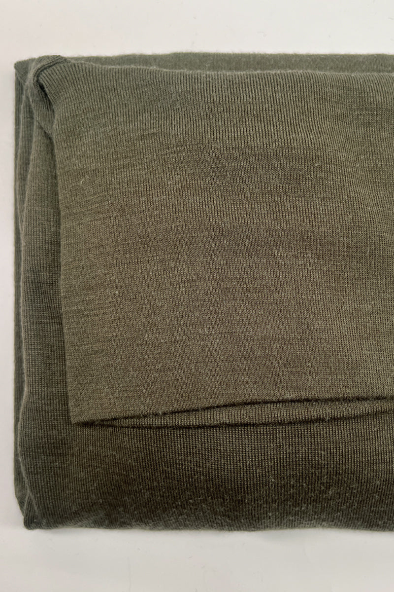Zoe - Long sleeve turtleneck in silk wool 
