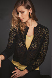 Giubbottino da donna 249 in pizzo - Mix romantico rock