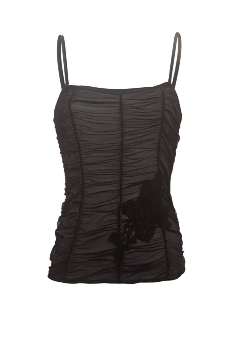 372 01 Corset with removable Camisoles - Cotton Filoscozia