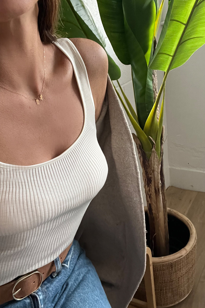 439 02 Sleeveless - Wool Silk Ribbed