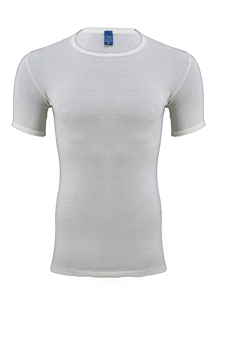 Alghero Short Sleeve Sportswear- Wool Silk