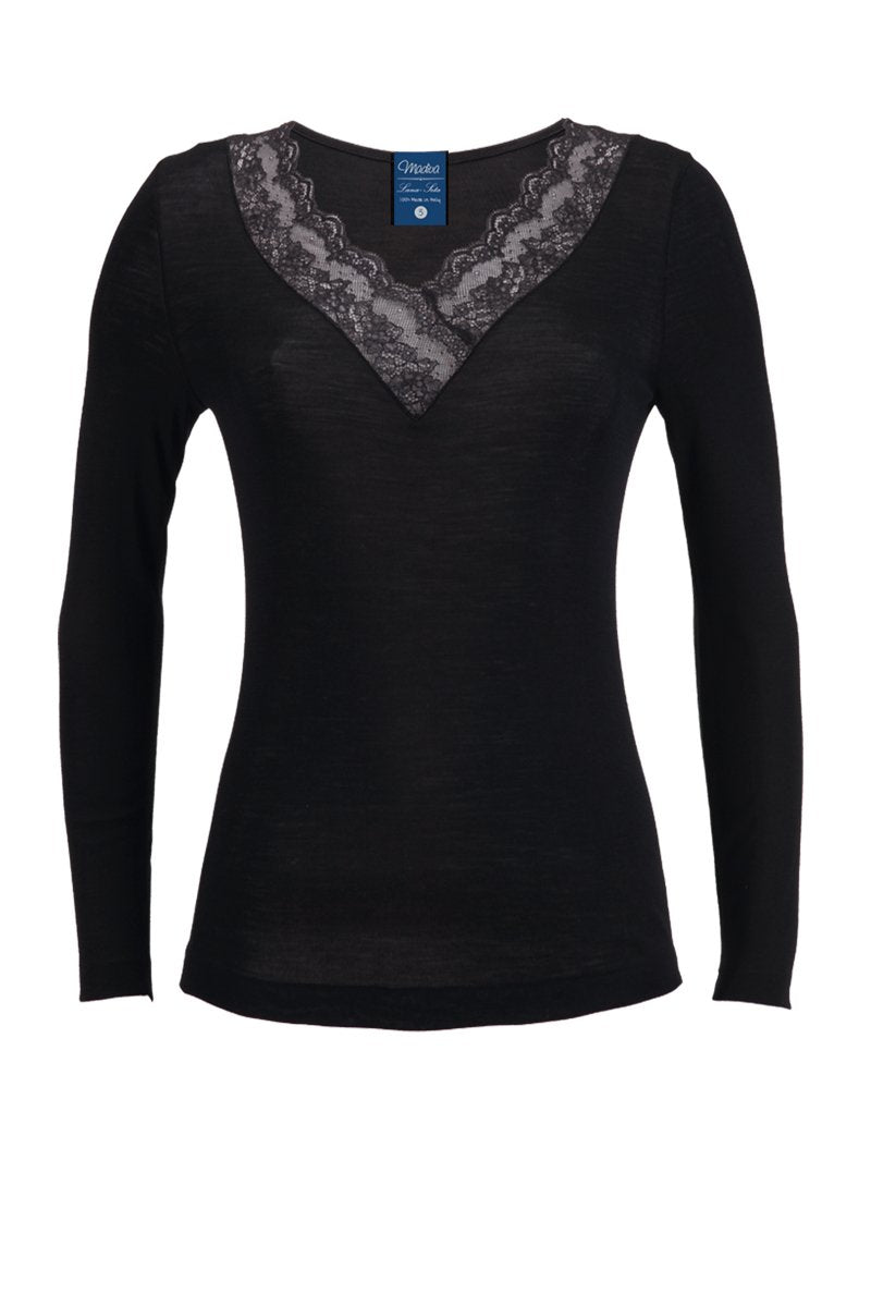 Arianna Long Sleeve - Tubolar Wool Silk