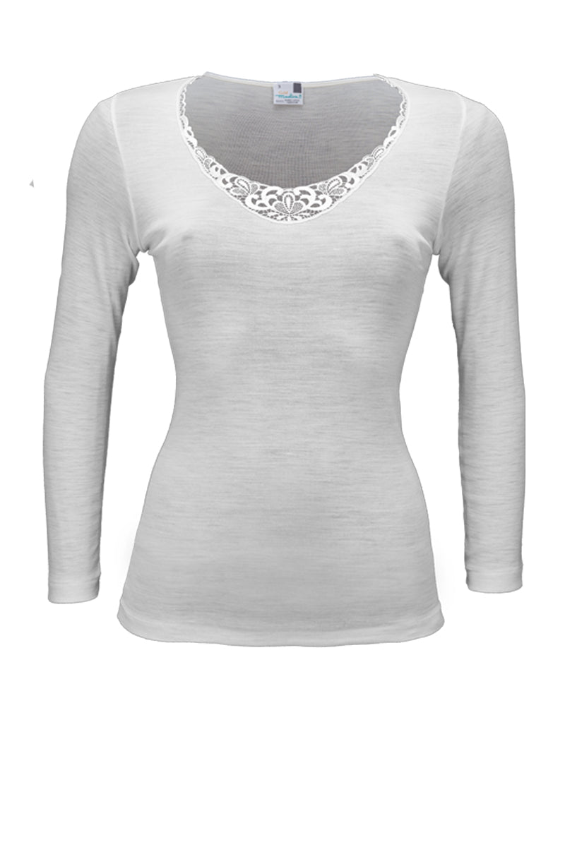 Allegra Long Sleeve - 100% Pure Virgin Wool