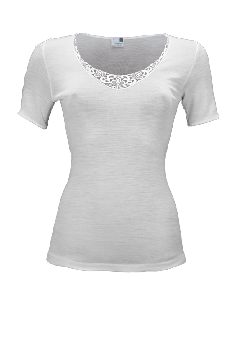 Allegra Short Sleeve - 100% Pure Virgin Wool