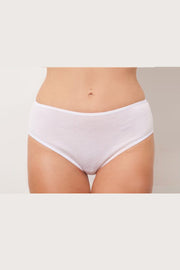 Slip fianco alto in cotone filoscozia