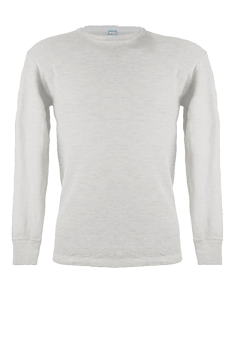 Maglia a manica lunga da uomo Catania in cotone e lana - Morbida e resistente