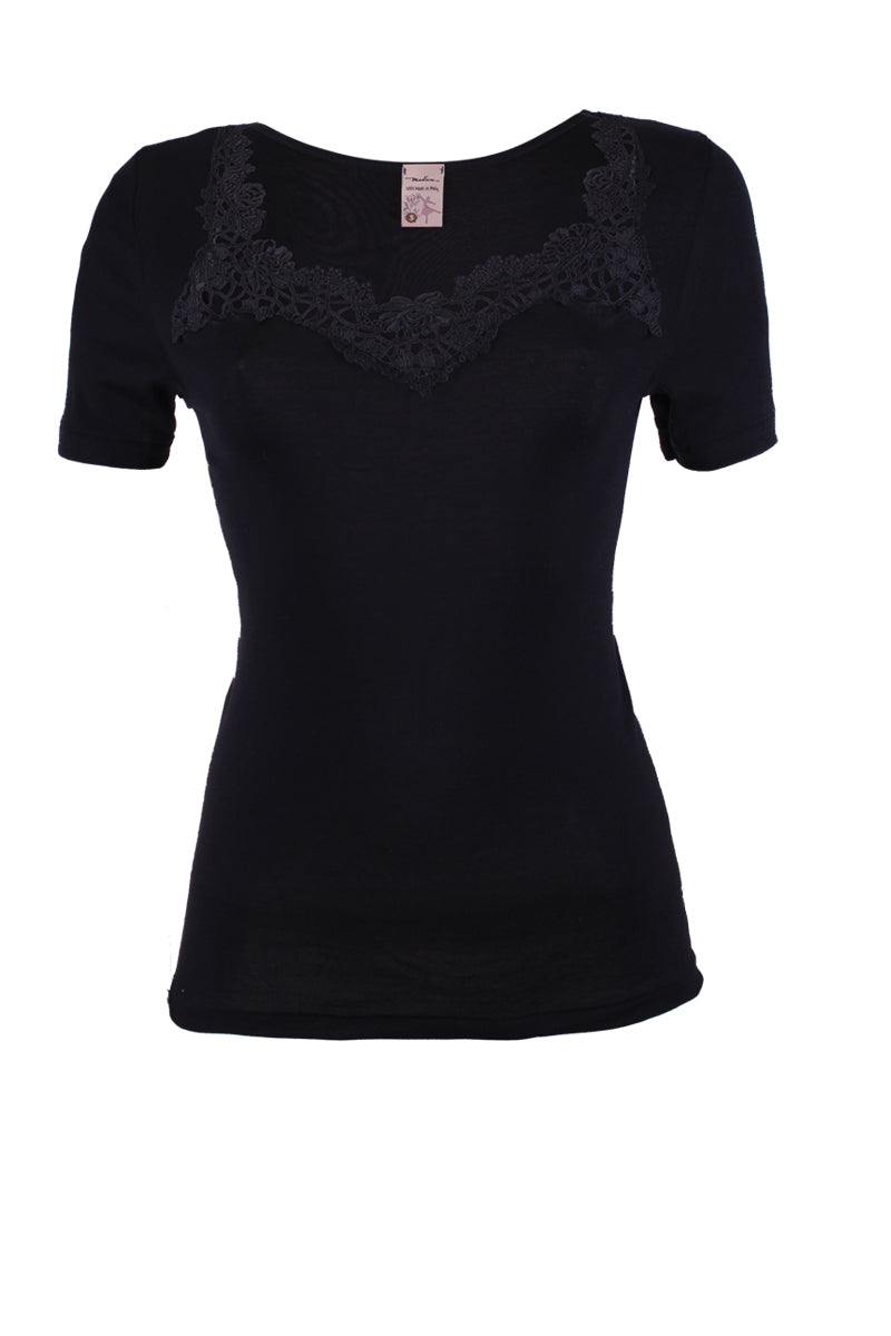 Cleveland Sleeveless - 100% Filoscozia® Cotton with macramé