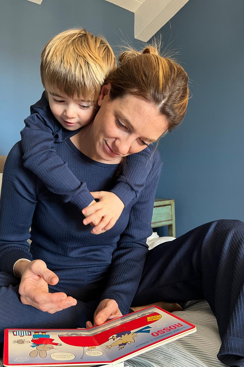 Pigiama da donna Ilary in lana seta - Caldo, confortevole e avvolgente