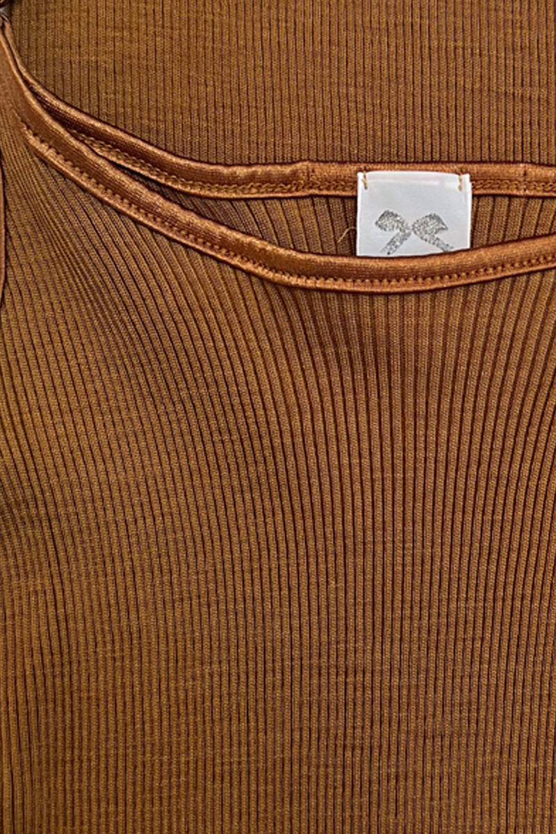 439 02 Sleeveless - Wool Silk Ribbed