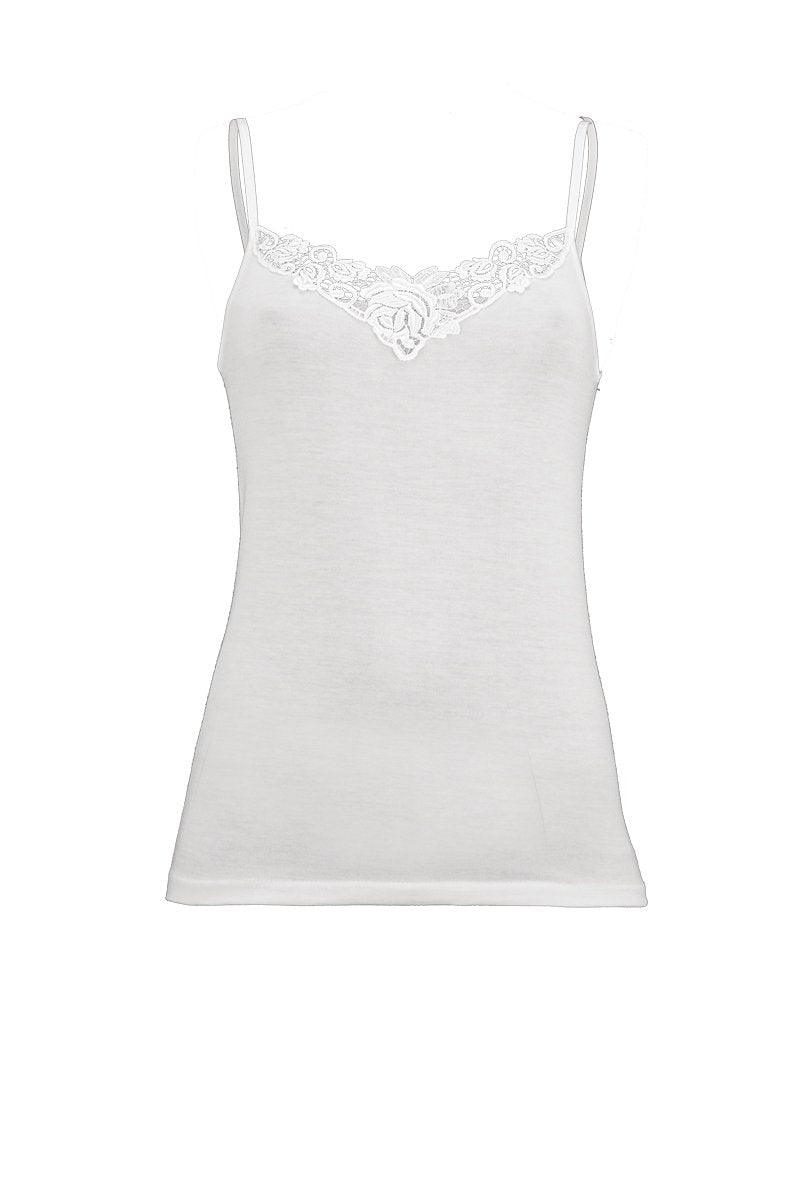 Emily Camisolle - Tubolar Wool Silk Cotton with insert
