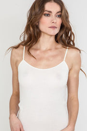 Fiordaliso Camisole - Tubolar Wool Silk Cotton