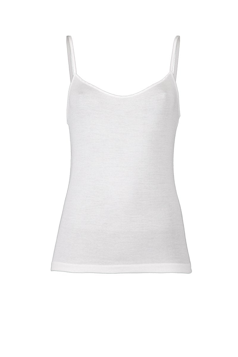 Fiordaliso Camisole - Tubolar Wool Silk Cotton