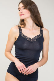 Olga Camisole - Tubolar Wool Silk