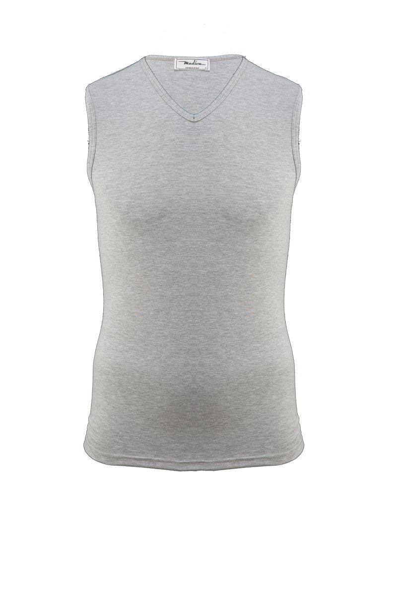 Orlando Sleeveless- Stretch Cotton