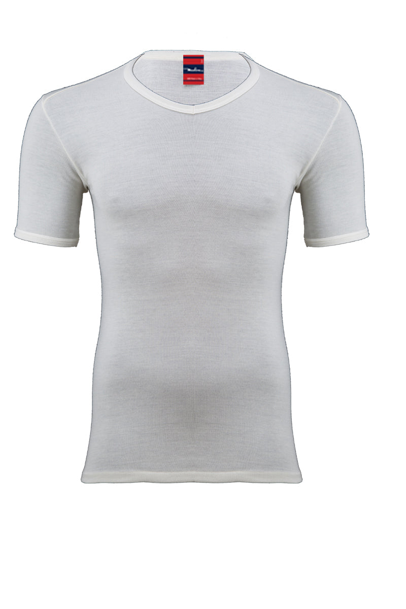 Sanremo Half Sleeve V neckline - 80% virgin wool and 20% polypropylene