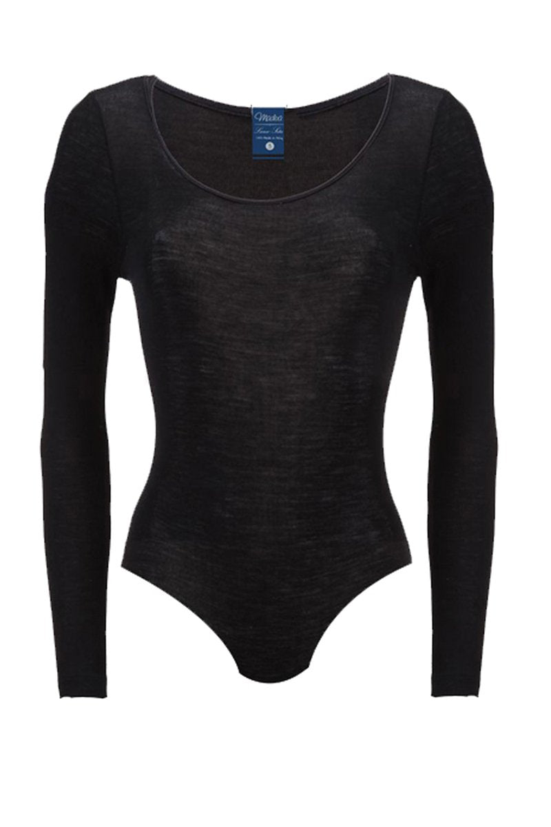 Sara Body Long Sleeve - Wool Silk