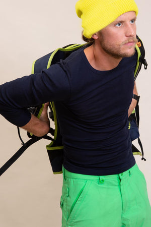 Sassari Long Sleeve Sportswear - Wool Silk