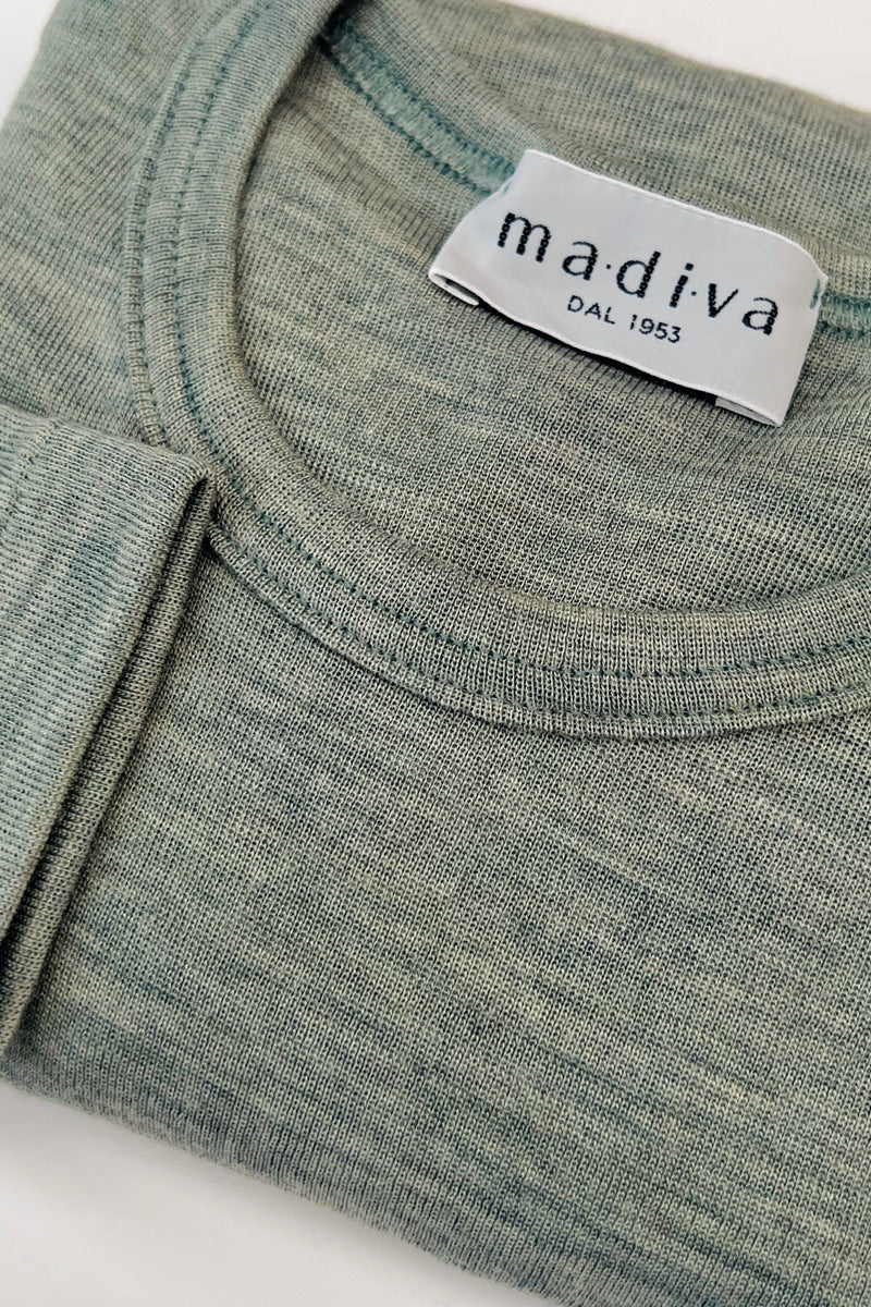 Trottola Long sleeve- Wool Silk