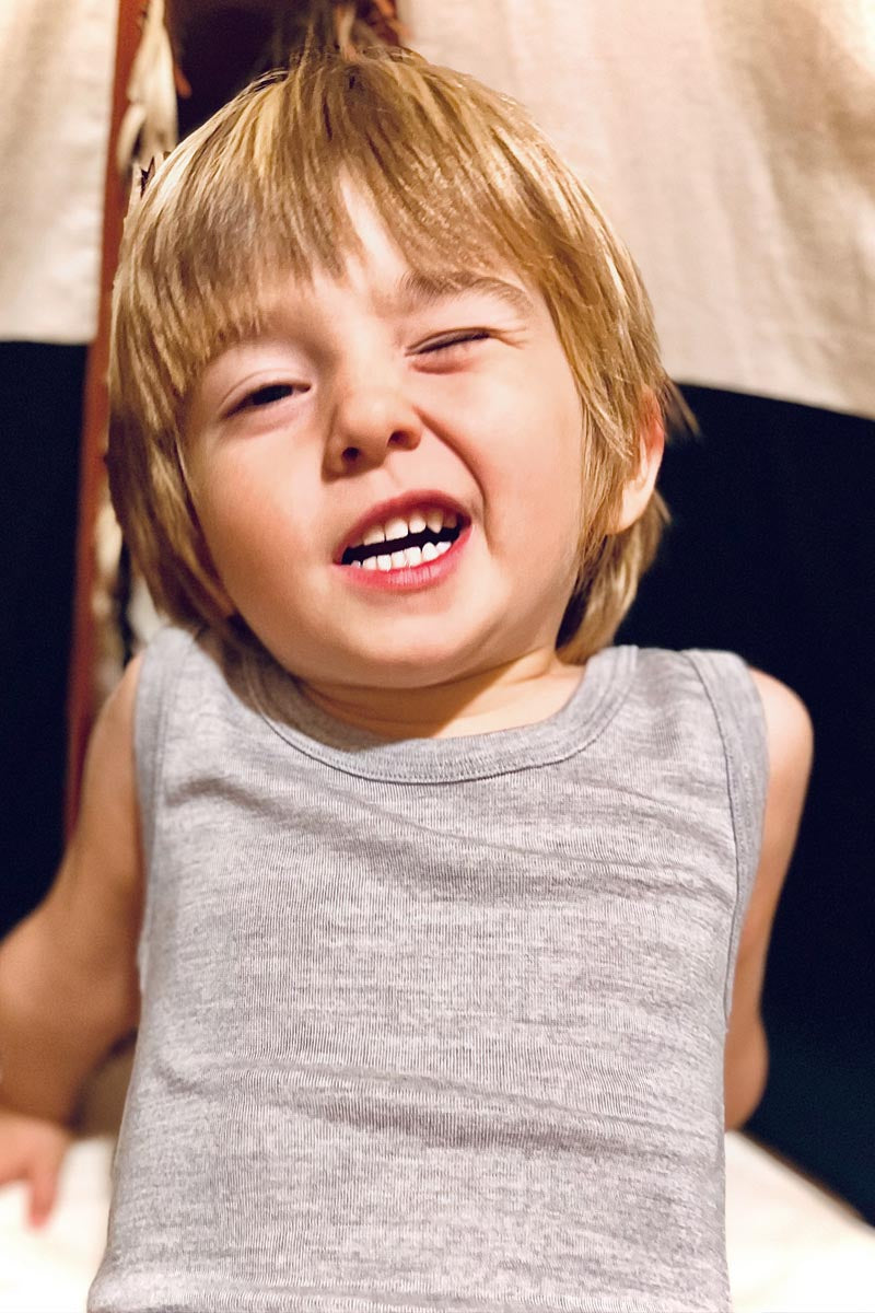 Trottola Sleeveless- Wool Silk