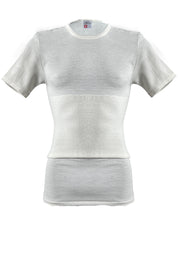 U23 Half sleeve - 54% wool 26% acrylic 14% cotton 6% elastane