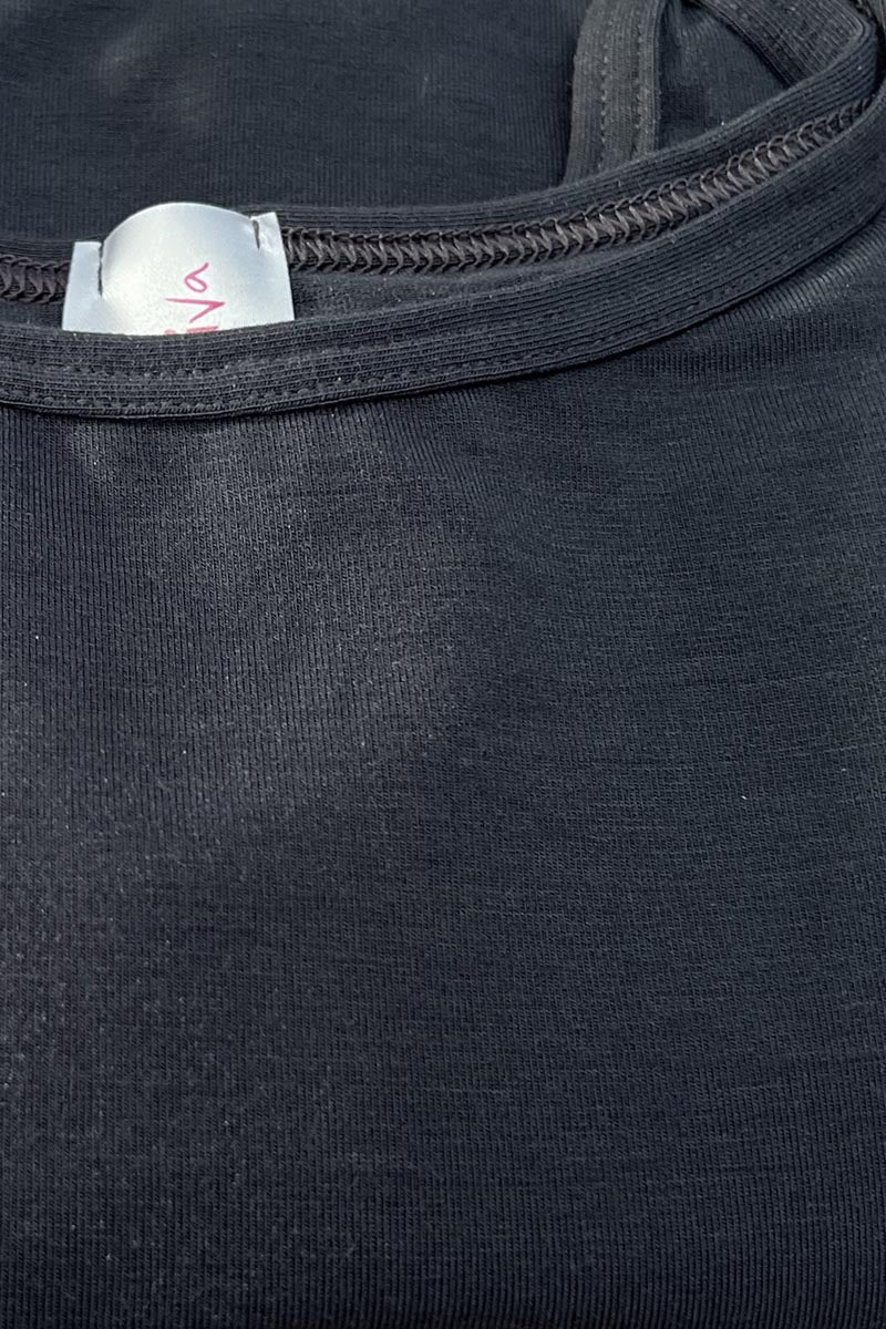 Venere Short Sleeve Turtleneck - Bi-elastic Micromodal