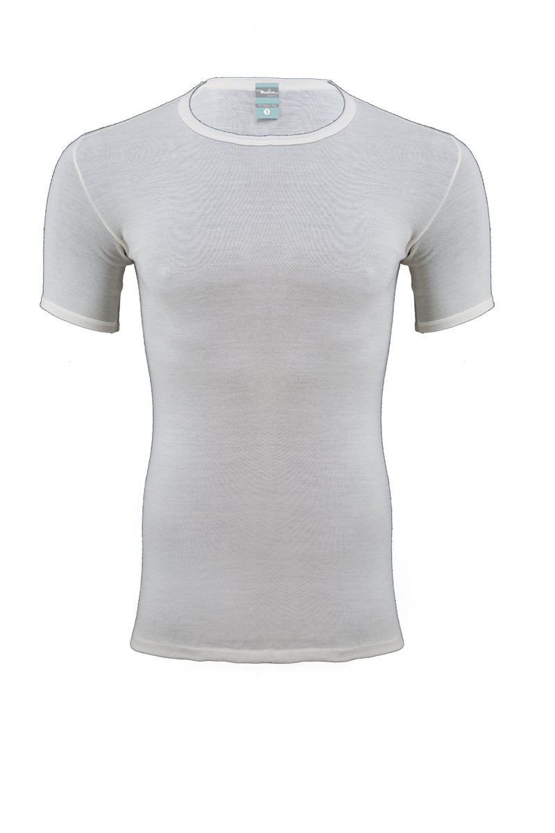 Vulcano Short Sleeve- Outside: 60% wool 40% acrylic Inside: 100% cotton